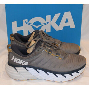NIB Hoka‎ One Men's Graviota 3 Running Athletic Sneakers GRAY SZ 9.5